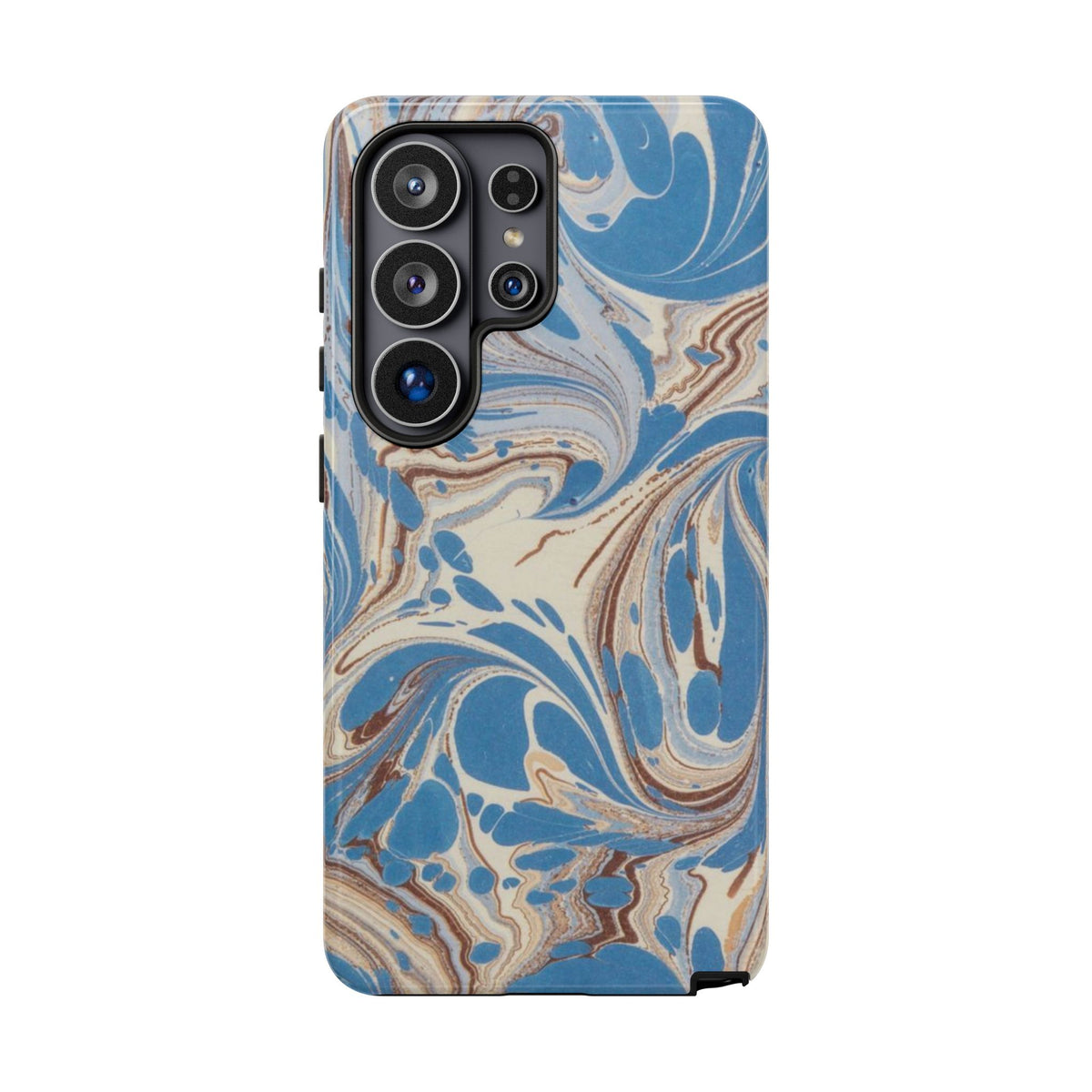 Blue Marble Swirl Phone Case