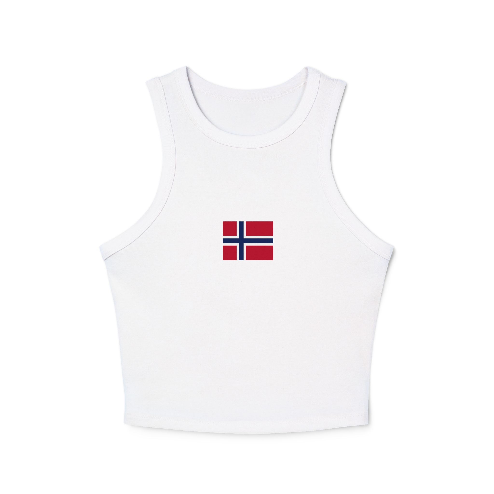 Norway Flag Tank Top | Racer Crop Tank