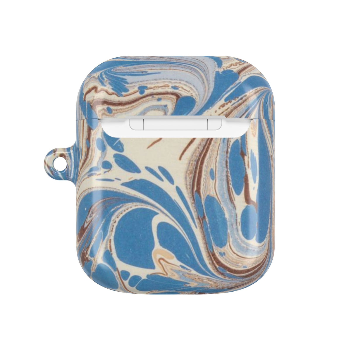 Blue Brown Marble AirPod Case
