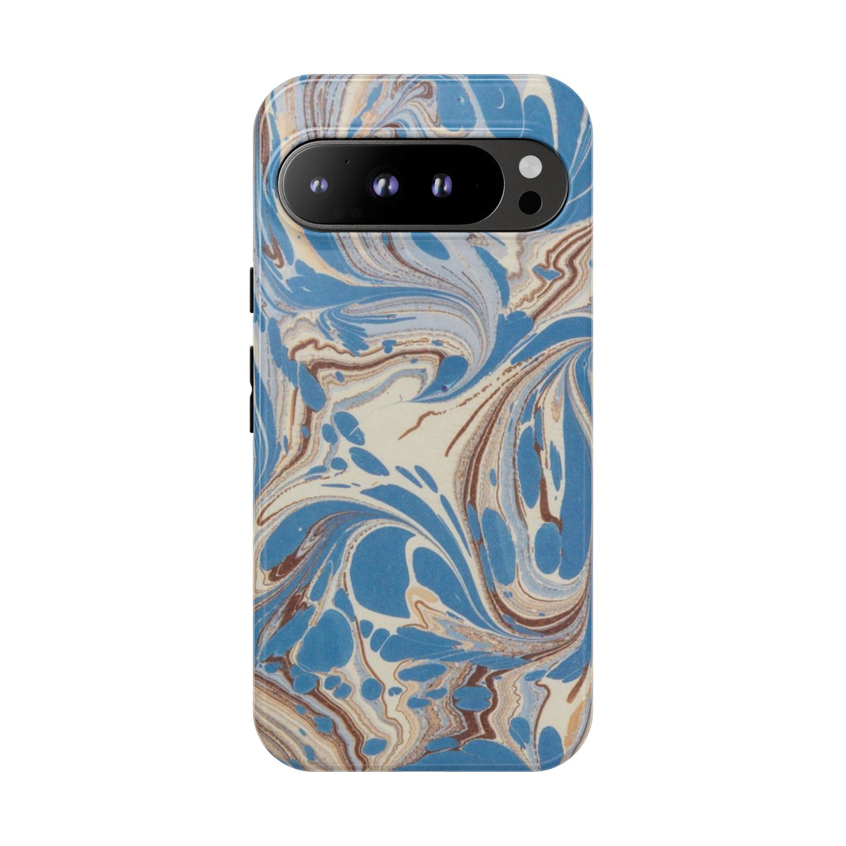 Blue Marble Swirl Phone Case