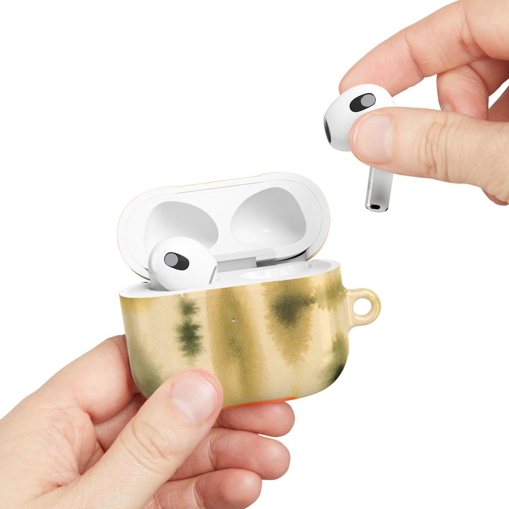 Watercolor Yellow AirPod Case